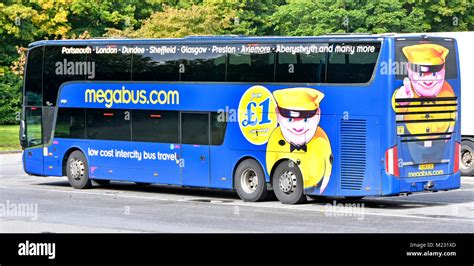 megabus double decker.